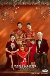 -时光纪亲子全家福照相馆(静安店母女写真父母纪念照)