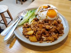 乾免治豬肉飯-金满美食