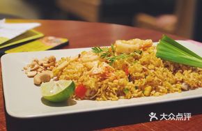 Thai-style Squid Egg and Crab Stick Fried Rice