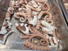 韭菜炒八爪-胶东海鲜大排档(北太平庄店)