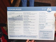 菜单-Fergburger(皇后镇店)