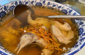 Heavenly Orchid and Young Pigeon Soup