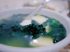 冬寒菜汤-洪霞餐馆