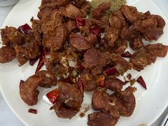 炸脆鸡胗-老七饭馆(光荣道总店)