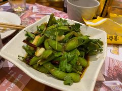 香辣毛豆-木屋烧烤(白石洲店)