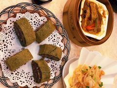 绿茶红豆薄撑-顺德人家食府(黄金广场店)