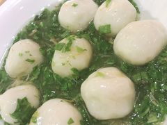 荠菜瑶柱蟹圆-老正兴菜馆(福州路店)