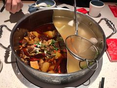 特色牛腩鸳鸯锅-左庭右院鲜牛肉火锅(环球港店)