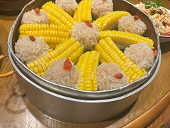 雪花丸子蒸玉米-李久其家民间餐厅(观沙岭公园店)
