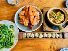-竹语饭香·原生态农庄·烧鸡·竹筒饭·河鲜(森林海白水寨店)