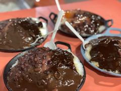 酸磨糕巧克力刨冰-王中王刨冰