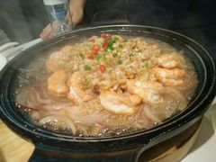 广东石锅蒜蓉虾-小放牛河北菜(长安万达店)