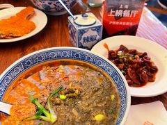 咸菜毛豆肉丝-沪西老弄堂面馆(定西路店)