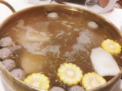 手锤牛肉丸锅底-食潮汕头鲜牛馆(望京保利店)