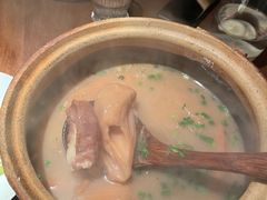 铫子煨排骨粉藕汤-清水亭湖北菜(大屯DT51店)