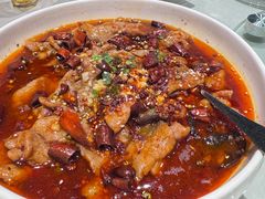 水煮牛肉-川旺角融合菜•海景餐厅(星海广场店)