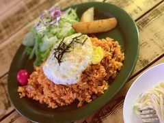 培根泡菜炒饭-Cafe Alice咖啡爱丽丝(奥城店)