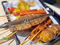 -旋风烤面筋烧烤(万达茶南店)