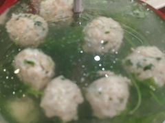 清汤荠菜肉丸子-大鹏饭店·金陵家宴(奥体中心店)