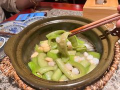 湖虾仁玉带丝瓜-南京大牌档(香港广场店)