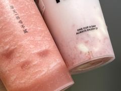 莓莓奶麻薯-古茗(东鼓道店)