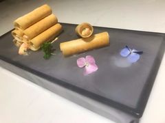 脆筒龙虾卷-后海16号·北京私房菜