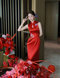 -禾米旗袍妈妈装礼服定制(嘉业国贸店)