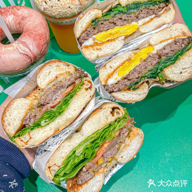 🥪贝果三明治，减脂也能吃嗨！