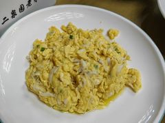 银鱼炒蛋-二泉园老菜馆·百年无锡菜