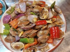 豉油炒花甲-鹤睦鱼生·啫啫煲·海鲜(保利百合店)