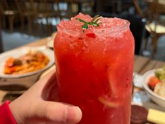 覆盆子柠檬冰茶-榖屋house of flour(张江首店)