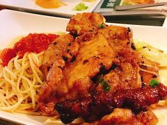 香茅猪扒配意粉-翠华餐厅(湾仔店)