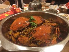 香辣蟹炒菜-秦记香辣蟹(松榆里店)