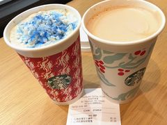 冰雪芝士拿铁和红茶咖啡鸳鸯-星巴克臻选(华堂·新辰汇店)