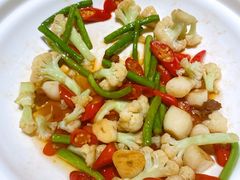 砂锅有机花菜-天怡興·百年蒸饺(中心书城店)