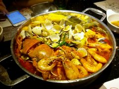 膏蟹+虾+扇贝+鱼-千旬岛海鲜小聚(万达广场店)
