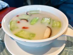 竹笙丝瓜鱼片汤-镇江苏宁万豪酒店-苏筵中餐厅