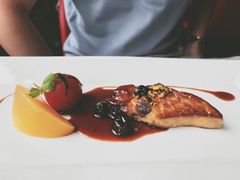 法式香煎鹅肝佐提子汁-The V泽惟·低温慢煮料理