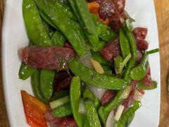 荷兰豆炒腊肠-粤华烧腊(胥口店)