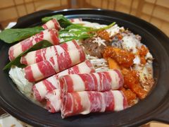 牛肉泡菜火锅-割烹酱子日本料理(弘基财富广场店)