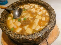 石锅鸡汤豆腐-绿茶餐厅(西单老佛爷店)