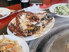 -北京龙庆四季香农家饭庄·灶台鱼·碳烤虹鳟鱼(龙庆峡店)