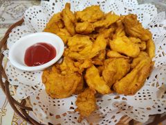 炸杏鲍菇-金莲饭店·东南亚广东特色风味