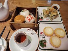 荔湾水牛奶蛋挞-禄运茶居·手工点心(猎德店)