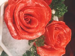 玫瑰雪花牛舌-捞王锅物料理(上海世茂广场店)