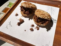 肉沫芝麻烧饼-四季民福烤鸭店(故宫店)