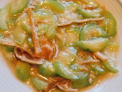 时令笋干香蕉丝瓜-老头儿油爆虾(胜利河美食街店)