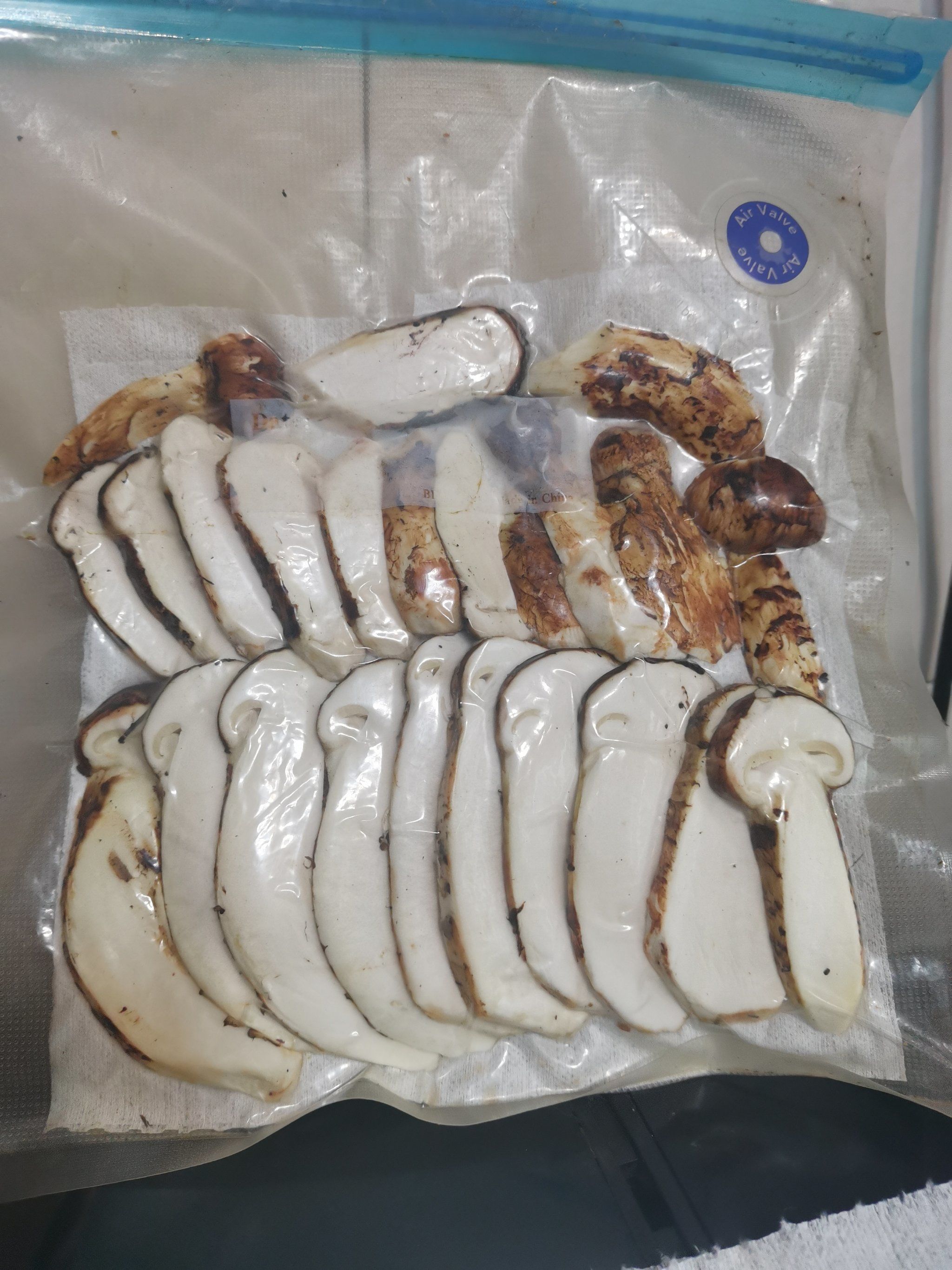 松茸刺身