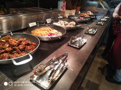 自助取餐区-美食汇自助餐厅(兰州万达文华酒店)