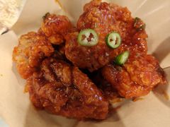 甜辣味半鸡-富乐满韩国正宗炸鸡韩国料理(虹泉路店)